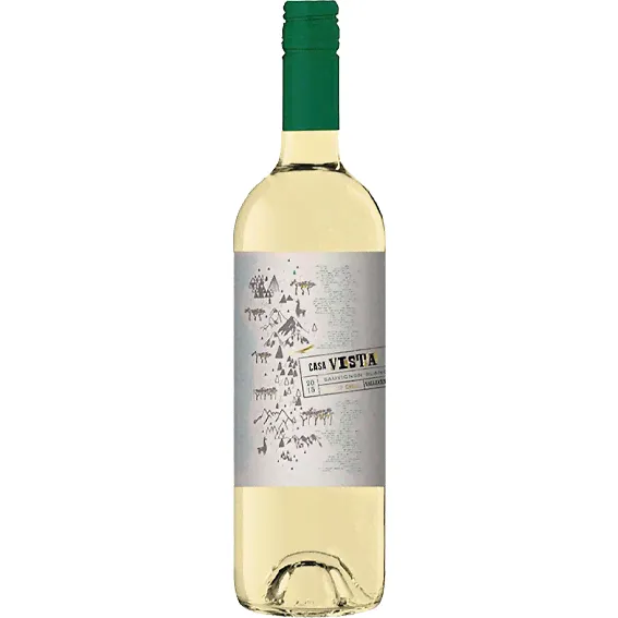 Вино Каса Виста Совиньон Блан бел. сух. 0,75л. 12,5%
