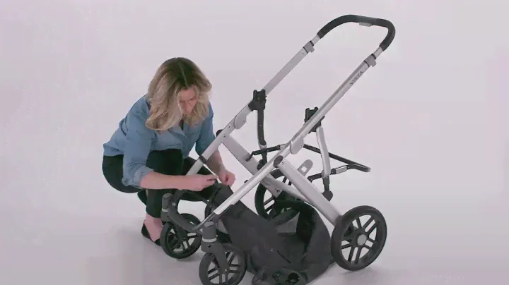 Коляска UPPABaby Vista / Cruze снятие и установка корзины для покупок