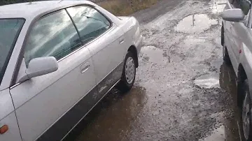 Видео-тест автомобиля Toyota Vista (белый, SV40-0093379, 4S-FE, 1996г.)